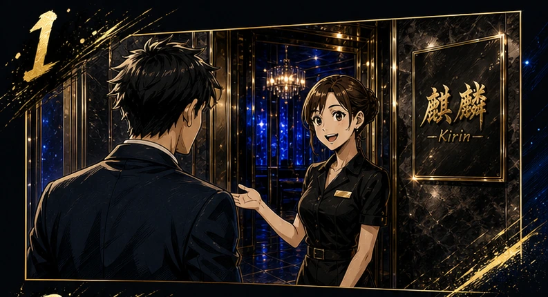 club麒麟へご来店の漫画イメージ